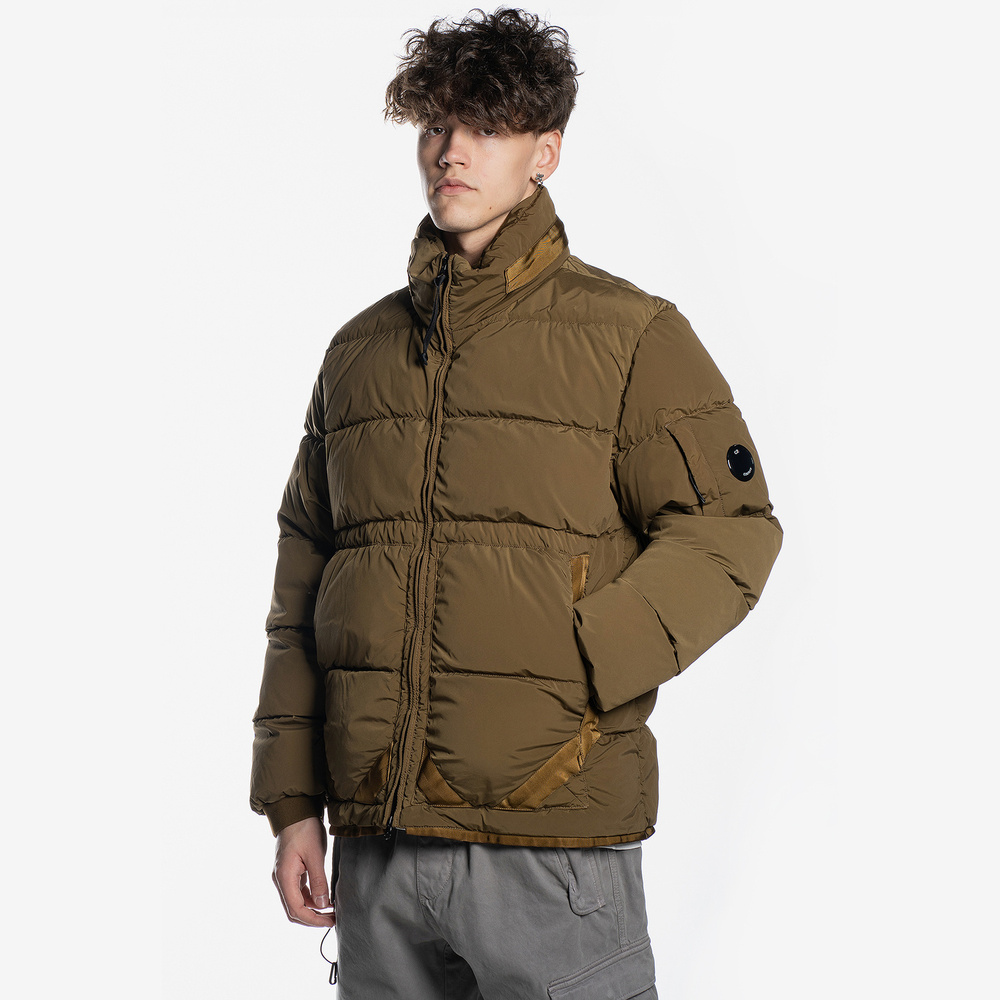 KURTKA C.P. COMPANY NYCRA-R DOWN JACKET CUMIN